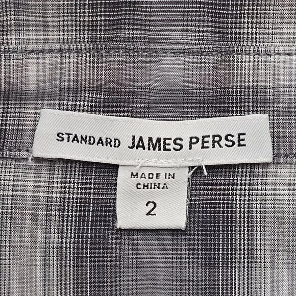 James Perse Standard Button Down M 2 - Picture 4 of 6